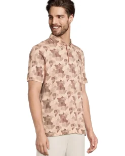 adidas Golf Go-To Printed Golf Polo Shirt Men's