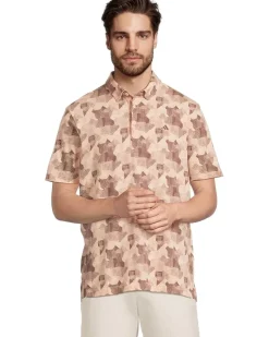 adidas Golf Go-To Printed Golf Polo Shirt Men's