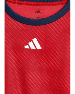 adidas Kids Aop World Soccer Top (Big Kid)