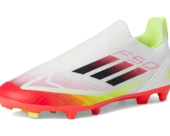 adidas Kids F50 League Laceless Firm Ground/Multi Ground Soccer Cleats (Little Kid/Big Kid)