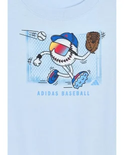 adidas Kids Graphic Shortie Rompers (Infant)