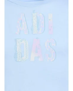 adidas Kids Tee & Aop Flowy Shorts Set (Toddler/Little Kid)