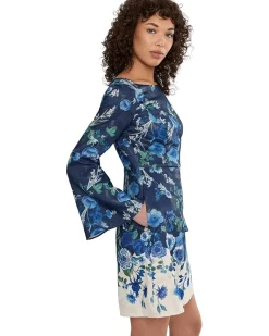 Adrianna Papell Printed A-Line Women's