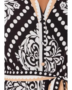 Adrianna Papell Printed Short Dress Women's