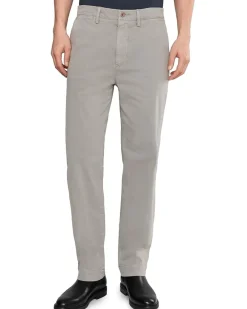AG Jeans Archie Sueded Straight Trouser Pants Sulfur Classic Grey Men's