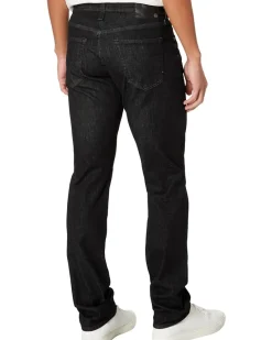 AG Jeans Everett Slim Straight Fit Jeans in Black Marble Men's