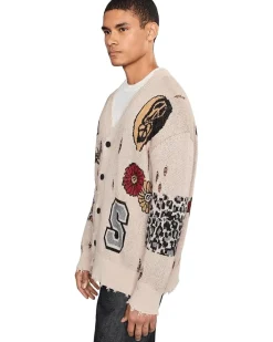 AllSaints Foxx Cardigan Men's