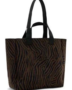 AllSaints Izzy Zebra East/West Tote