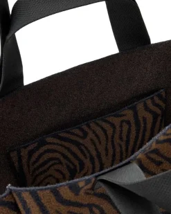 AllSaints Izzy Zebra East/West Tote