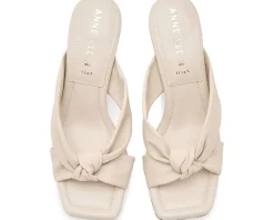 Anne Klein Knotted Heeled Sandal Women's