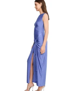 Avec Les Filles Asymmetric Twist Front Dress Women's