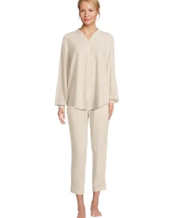 Barefoot Dreams Linen Blend Blouse Women's