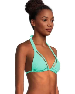 BECCA Modern Edge Rib Cheryl Triangle Top Women's