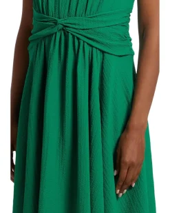 Calvin Klein Gauze Twist Front Aline Women's