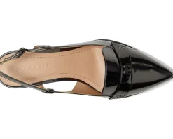 COACH Nikola Metallic Leather Hybrid Slingback Women's