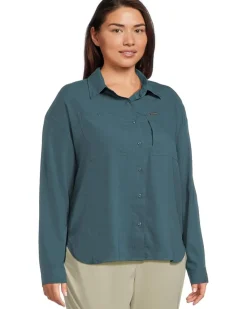 Columbia Plus Size Silver Ridge Utility™ Long Sleeve Shirt Women's