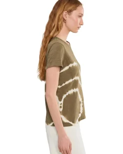 Elliott Lauren Sonar - Short Sleeve Circular Tye Dye Tee Women's