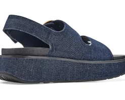FitFlop Gen FF Max Buckle Denim Back Strap Sandals Women's