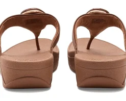 FitFlop Lulu Marbled-Stone Toe-Post Sandals Women's