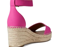 Franco Sarto Clemens Raffia Espadrille Wedge Heel Sandals Women's