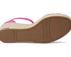 Franco Sarto Clemens Raffia Espadrille Wedge Heel Sandals Women's