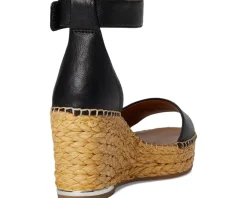 Franco Sarto Clemens Raffia Espadrille Wedge Heel Sandals Women's