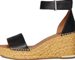 Franco Sarto Clemens Raffia Espadrille Wedge Heel Sandals Women's