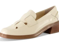 Franco Sarto Gene Cut Out Heeled Loafers Women's