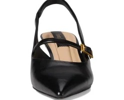 Franco Sarto Khloe Pointed Toe Slingback Kitten Heel Women's