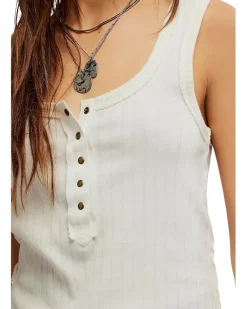 Free People Care Bryson Henley Tank Women's