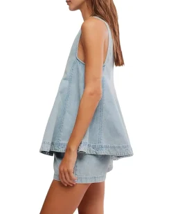 Free People Cassius Denim Set Women's