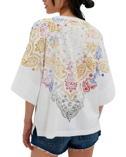 Free People Heirloom Printed Tee Women's