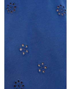 Free People Jessie Eyelet Tee Women's