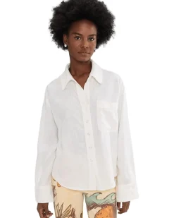 Free People Linen Laurel Top Women's