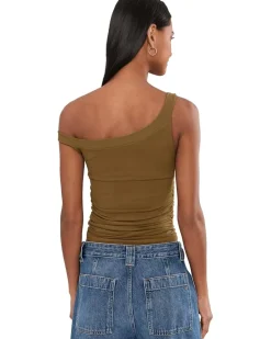 Free People Round Two Asymmetrical Tank Women's