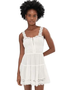 Free People So In Love Mini Slip Women's