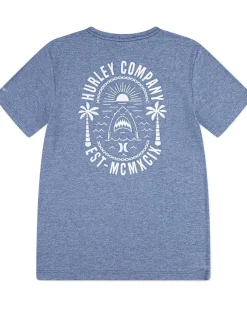 Hurley Kids Graphic UPF Short Sleeve T-Shirt (Little Kid)