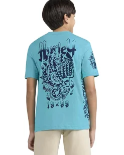 Hurley Kids Multi Tatt Short Sleeve T-Shirt (Big Kid)