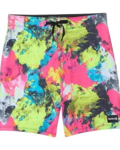Hurley Kids Watercolor Splash Board Shorts (Big Kid)