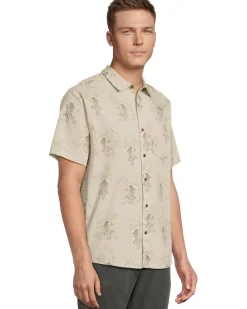 Hurley One And Only Lido Stretch Short Sleeve Men's