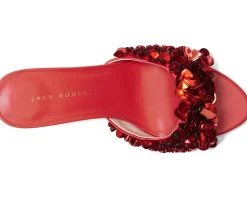 Jack Rogers Crown Sequin Sandals Women's