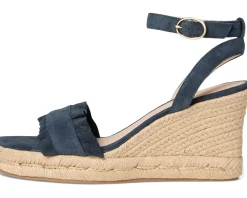 Jack Rogers Rozette Ruffle Wedge Women's