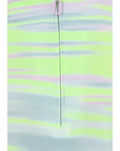 Jamie Sadock Painted Sunset Sleeveless Front Zip Women's