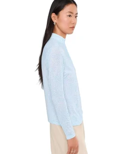 Jamie Sadock Sunsense Ocelot Long Sleeve Quarter Zip Women's