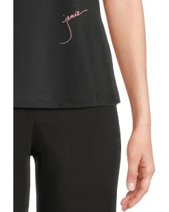 Jamie Sadock Twist & Turn Print Short Sleeve Top Women's