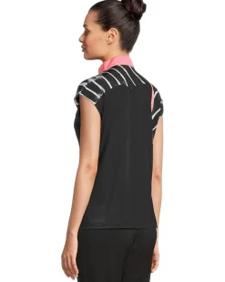 Jamie Sadock Twist & Turn Print Short Sleeve Top Women's