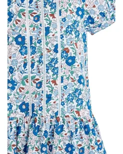 Janie and Jack Bold Floral Dress (Toddler/Little Kids/Big Kids)