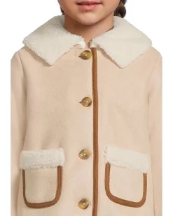 Janie and Jack Bonded Sherpa Coat (Toddler/Little Kid/Big Kid)
