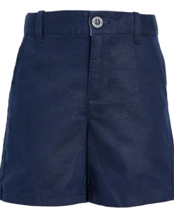 Janie and Jack Linen Flat Front Shorts (Toddler/Little Kid/Big Kid)