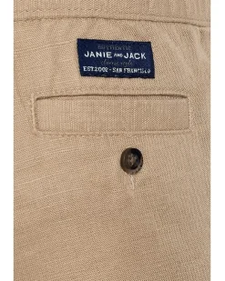 Janie and Jack Linen Roll Up Pants (Infant)